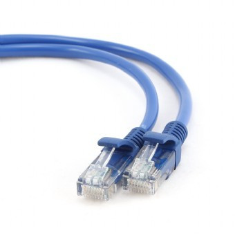 Gembird Patch cord cat.5e moulded strain relief  0.25M blue