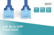 Digitus CAT 5e U-UTP patch cable 1m blue