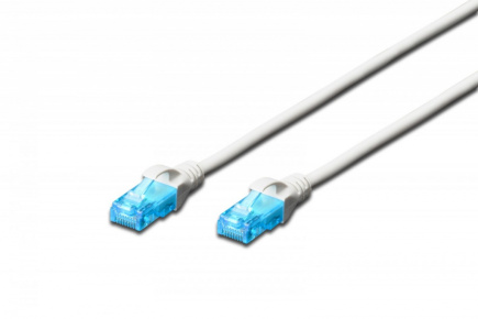 Digitus CAT 5e U-UTP patch cable 5m White