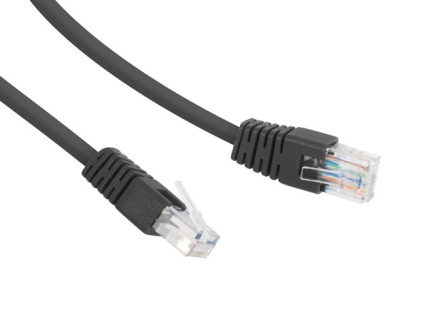 Gembird Patch cord Kat.6 UTP 0.25m Must