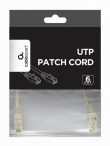 Gembird Patch cord cat.6 copper UTP 15m grey