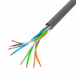 Lanberg Cable LAN UTP kat.5E 100M Drut CU grey fluke passed