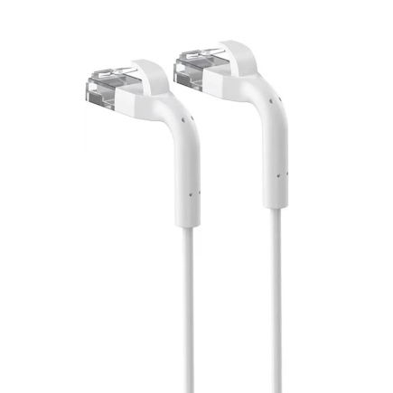 Extralink Patchcord cat.6 U/FTP 1Gbps copper twisted pair network cable, broken tip 3m White