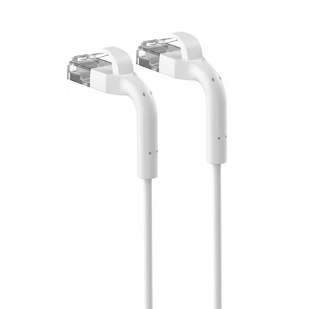 Extralink Patchcord cat.6a U/FTP 1Gbps copper twisted pair network cable, broken tip 10m White