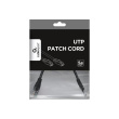 Cablexpert | Patch Cord Cat.5e UTP 0.25m | Black PP12-0.25M/BK