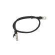 Lanberg Patchcord CAT.5E UTP | PCU5-10CC-0050-BK | 0.5 m PCU5-10CC-0050-BK