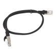 Lanberg Patchcord CAT.5E UTP | PCU5-10CC-0050-BK | 0.5 m PCU5-10CC-0050-BK