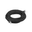Lanberg Patchcord CAT.5E UTP | PCU5-10CC-0500-BK | 5 m PCU5-10CC-0500-BK