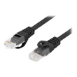 Lanberg Patchcord Cat.6 UTP LSZH CU | PCU6-10CU-0100-BK | 1 m PCU6-10CU-0100-BK