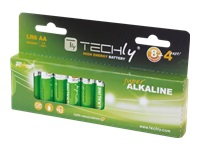 TECHLY 306981 Techly Alkaline batteries 1.5V AA LR6 12 pcs