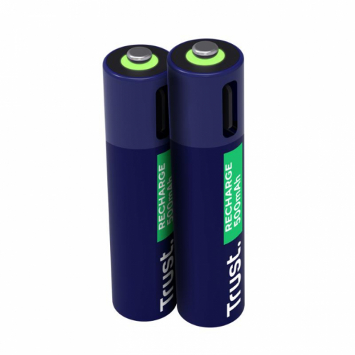 TERY RECH. LI-ION AAA 1.5V/500MAH USB-C 2PACK 25585 TRUST