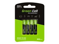 GREENCELL GR04 Green Cell 4x Akumulator AAA HR03 800mAh