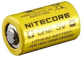 TERY LITHIUM CR2 3V/CR2 LITHIUMBATTERY NITECORE