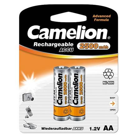 Camelion | AA/HR6 | 2500 mAh | Rechargeable Batteries Ni-MH | 2 pc(s)