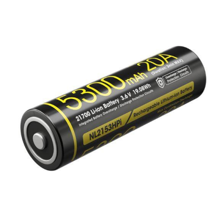 TERY RECH. LI-ION 3.6V/NL2153HPI(5300MAH) NITECORE