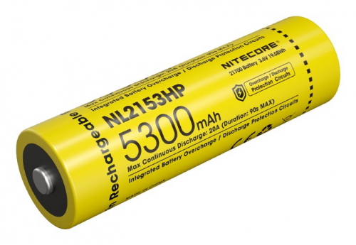 BATTERY RECH. LI-ION 3.6V/NL2153HP(5300MAH) NITECORE
