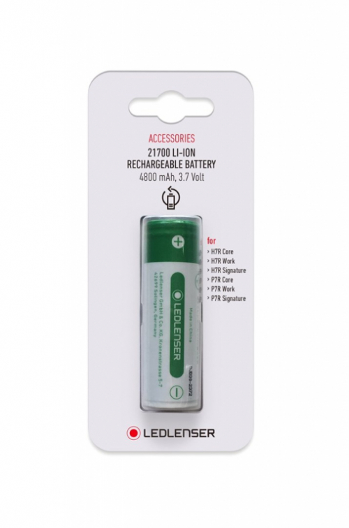 Ledlenser 21700 Li-ion 4800 mAh battery