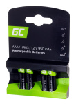 Green Cell GR03 household battery Rechargeable battery AAA Nickel-Metal Hydride (NiMH)