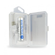 Battery everActive 18650 3.7V Li-ion 2600mAh micro USB with protection BOX