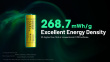 BATTERY RECH. LI-ION 3.6V/NL2153HP(5300MAH) NITECORE
