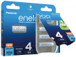 Rechargeable batteries PANASONIC ENELOOP 4x AA 2000 mAh + 4x AAA 800 mAh 8 szt (BK-3MCDE+4MCDE/8CP)