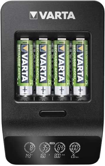 Varta LCD SMART CHARGER+ battery charger Household battery AC