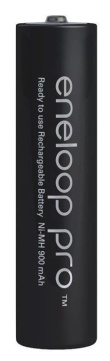 Rechargeable batteries PANASONIC ENELOOP PRO AAA 930 mAh 4 szt (BK-4HCDE/4CP)