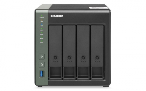 QNAP TS-431X3-4G 4x0HDD NAS AL-314 1.7GHz 4G RAM