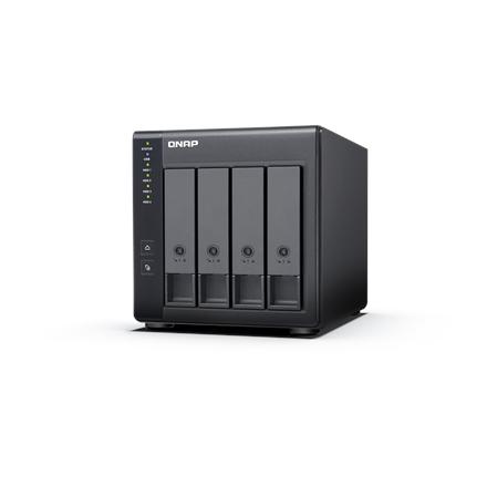 QNAP | 4-Bay | TR-004 | Up to 4 HDD/SSD Hot-Swap | Micro processor with hardware RAID