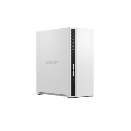 QNAP | 2-Bay ARM | TS-233 | Up to 2 SATA 6Gb/s, 3Gb/s | ARM 4-core | Cortex-A55 | Processor frequency 2.0 GHz | 2 GB | N/A