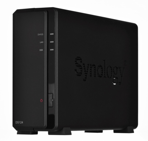 Synology DiskStation DS124 NAS/storage server Desktop Ethernet LAN Black RTD1619B