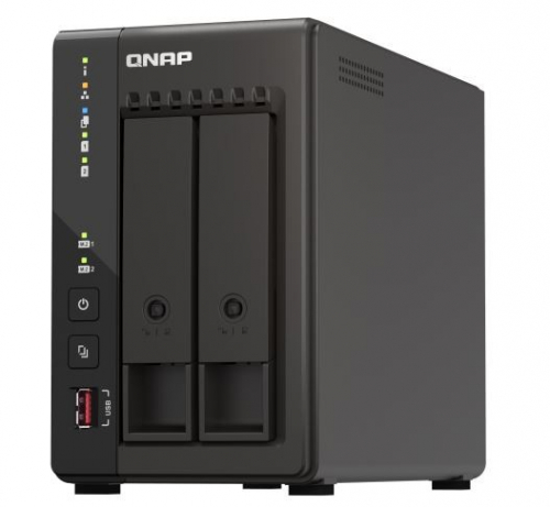 QNAP Server TS-253E-8G 2-bay desktop NAS Intel Celeron J6412 2GHz