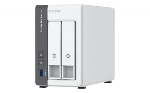 QNAP TS-216G NAS/storage server Tower Ethernet LAN White Cortex-A55