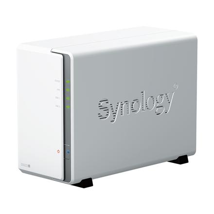 Synology | Tower NAS | DS223j | up to 2 HDD/SSD | Realtek | RTD1619B | Processor frequency 1.7 GHz | 1 GB | DDR4