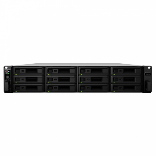 Synology RackStation RS3618xs NAS Rack (2U) Intel® Xeon® D D-1521 8 GB DDR4 DiskStation Manager Black