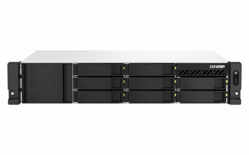 QNAP TS-864EU-8G NAS/storage server Rack (2U) Ethernet LAN Black