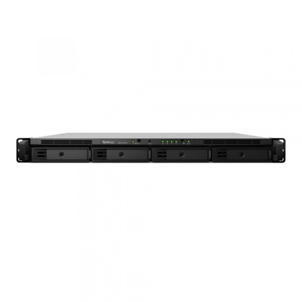 Synology RackStation RS1619XS+ NAS/storage server Rack (1U) Intel® Xeon® D D-1527 8 GB DDR4 DiskStation Manager Black