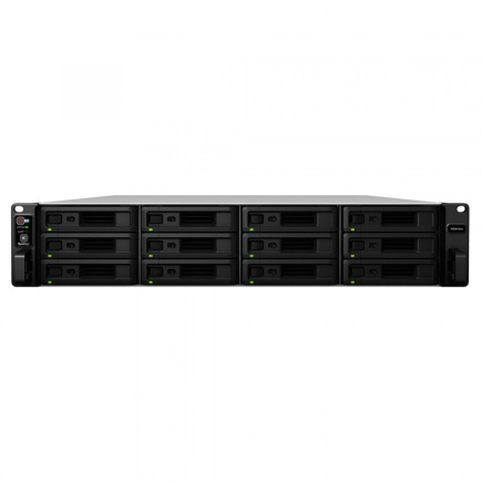 Synology RackStation RS3618xs NAS Rack (2U) Intel® Xeon® D D-1521 8 GB DDR4 DiskStation Manager Black