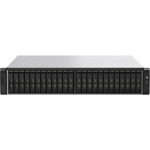 QNAP TS-h2490FU-7302P-128G 24-Bay all-flash NAS AMD EPYC 7302P NVMe Gen3x4 128GB RAM 2x2.5GbE LAN 4x25GbE SFP28