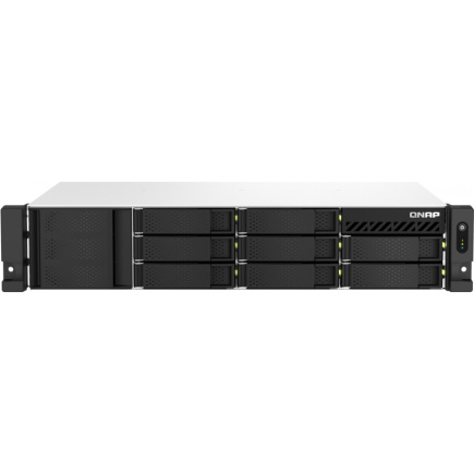 QNAP TS-873AeU-4G 8-Bay AMD Ryzen V1000 V1500B 4C/8T 2.2GHz 8xSATA 6Gbps 2xM.2 2280 PCIe Gen3