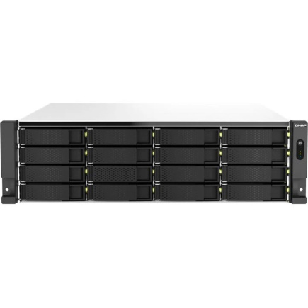 QNAP TS-h2287XU-RP-E2336-32G Intel Xeon E-2336 6 Cores/12 Threads 32GB ECC DDR4 2x16 22-Bay 3U rackmount NAS