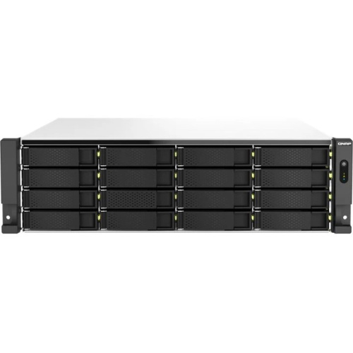 QNAP TS-h2287XU-RP-E2336-32G Intel Xeon E-2336 6 Cores/12 Threads 32GB ECC DDR4 2x16 22-Bay 3U rackmount NAS