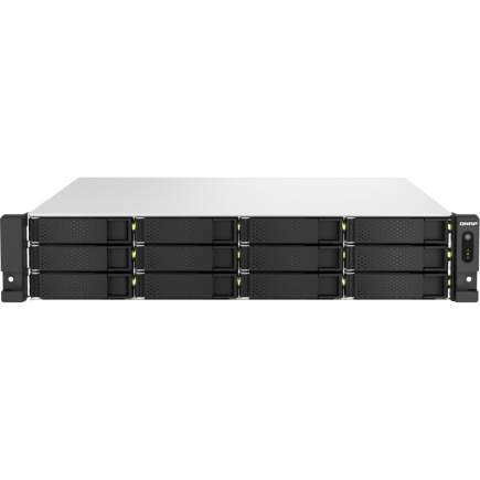 QNAP TS-h1887XU-RP-E2336-32G Intel Xeon E-2336 6 Cores/12 Threads 32GB ECC DDR4 2x16 18-Bay 2U rackmount NAS