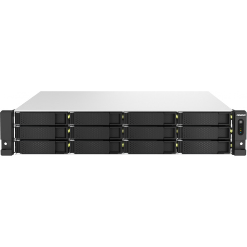 QNAP TS-h1887XU-RP-E2336-32G Intel Xeon E-2336 6 Cores/12 Threads 32GB ECC DDR4 2x16 18-Bay 2U rackmount NAS