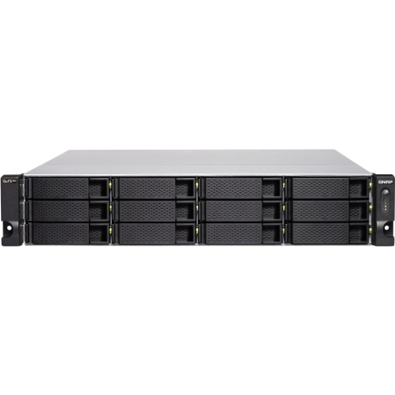 QNAP TS-h1886XU-RP-R2-D1622-32G-RED 12+6 Bay 2U NAS Intel Xeon D-1622 4cores/8threads 3.2GHz 32GB ECC DDR4 6x6,35cm 3,5Zoll+5Y Wrnty