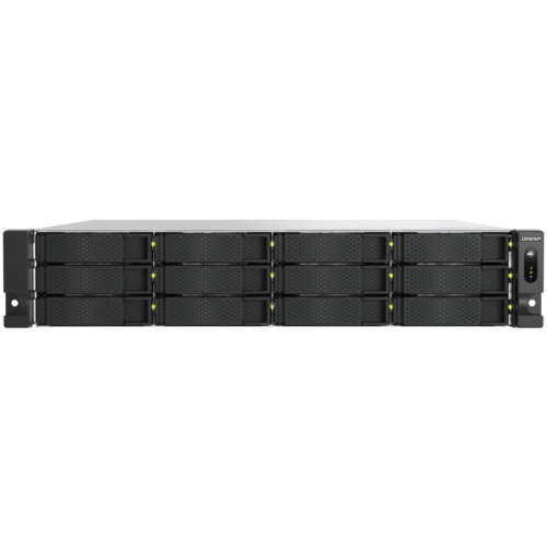 QNAP TS-h1277AXU-RP-R7-32G 2U 12-bay NAS AMD Ryzen 7 Pro 7745 8C/16T boost up to 5.3GHz 32GB DDR5 non-ECC RAM