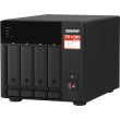 QNAP Bundle NAS TS-473A 4 bay AMD Ryzen Embedded V1500B 2.5G + Switch QSW-1105-ST 5 ports 2.5G