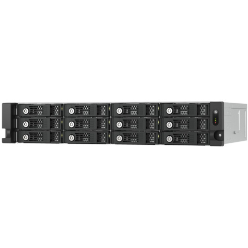 QNAP TL-R1200PES-RP 12-bay 2U rackmount PCIe interface SATA JBOD expansion enclosure 6,35/8,89cm 2,5/3,5Zoll