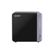 QNAP Cost-effective 4-bay 10GbE NAS | TS-432X-4G | Alpine | AL524 | Processor frequency 2 GHz | 4 GB | DDR4 SODIMM | 90W adapter (12VDC), 100-240VAC