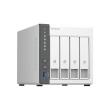 QNAP | 4 Bay ARM | TS-433-4G | Cortex-A55 | ARM 4-core | Processor frequency 2.0 GHz | 4 GB | On board (non-expandable)